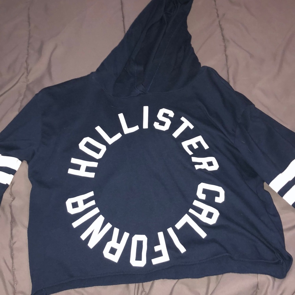 Hollister cropped sweater